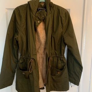 Army green jacket
